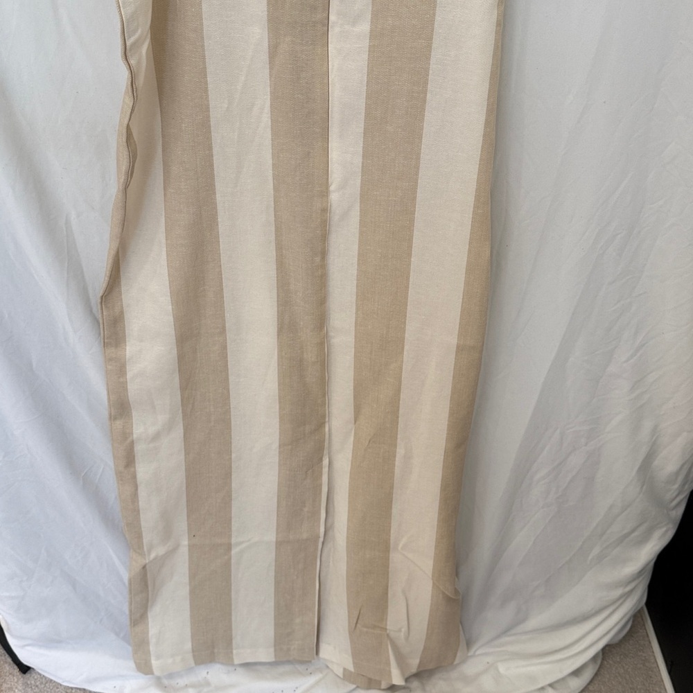 Rachel Parcell Midi stripe column Dress NWT tan and cream
Sz small - Picture 7 of 7
